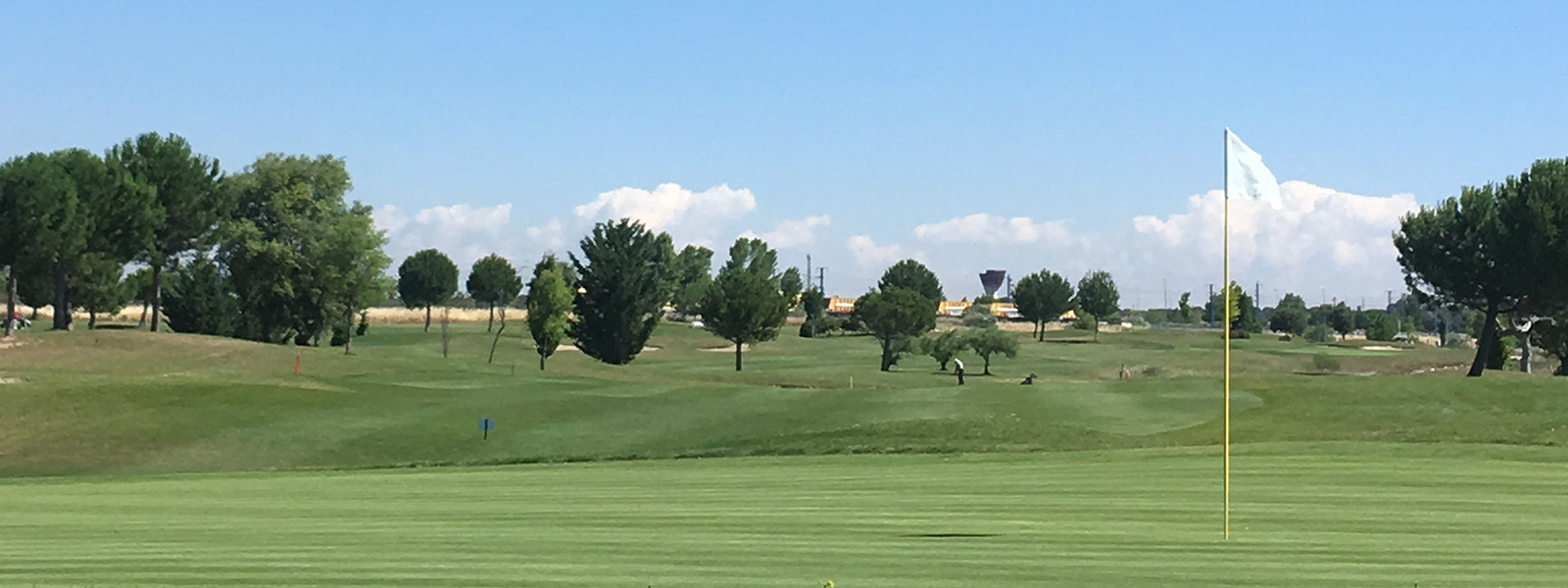 Green hoyo 17 de Golf Montealvar, antiguo Golf Valdeluz