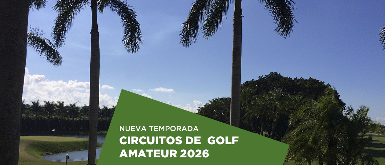 Nueva temporada de circuitos de golf amateur 2026