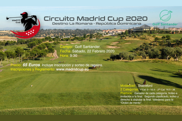 detalles torneo en Golf Santander del Circuito Madrid Cup 2020